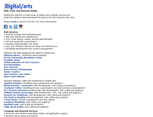 Tablet Screenshot of digiarts.org